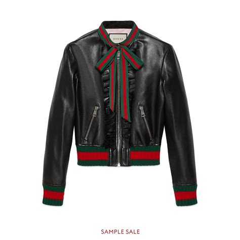 gucci jacket womens 2018|Gucci leather jackets for women.